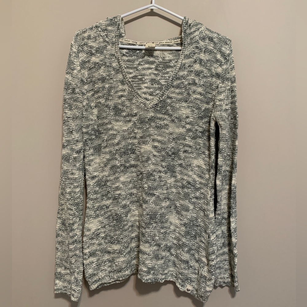 Roxy Lightweight Knit Sweater Hoodie, Size XL